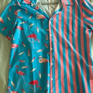 Vatpave Cabana Suit (Blue and Pink)